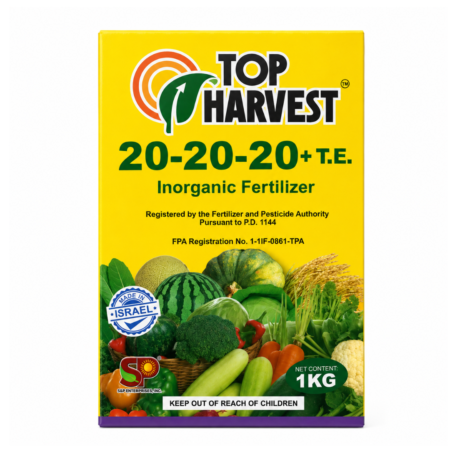 TOP HARVEST 20-20-20 + T.E. Inorganic Fertilizer